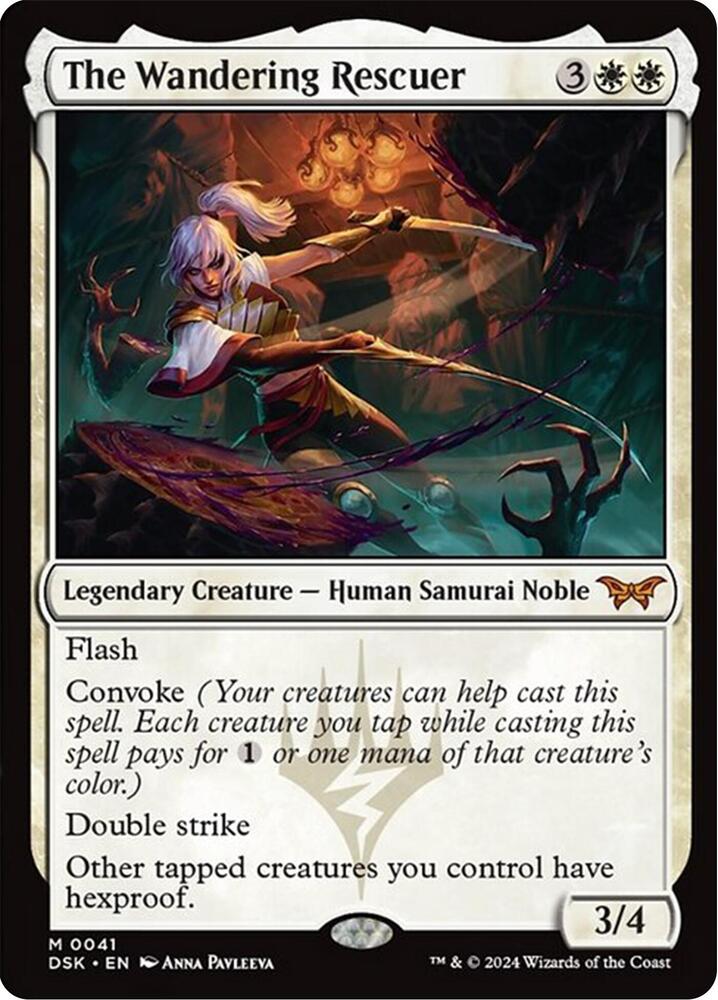 The Wandering Rescuer - 41 Duskmourn Mythic Magic - NM/MINT