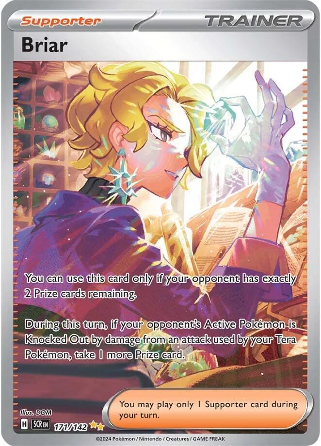 Briar - 171/142 Stellar Crown Special Illustration Trainer - NM/MINT