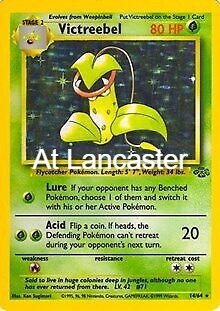 Victreebel - 14/64 Jungle Unlimited Holo Rare Pokemon - MP (Lanc)