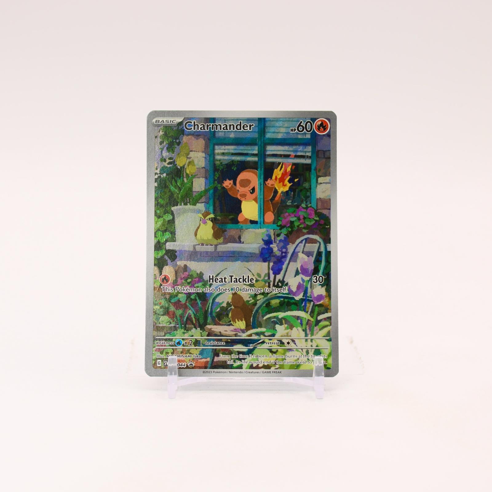 Charmander - SVP044 Scarlet & Violet Illustration Promo Pokemon - NM/LP