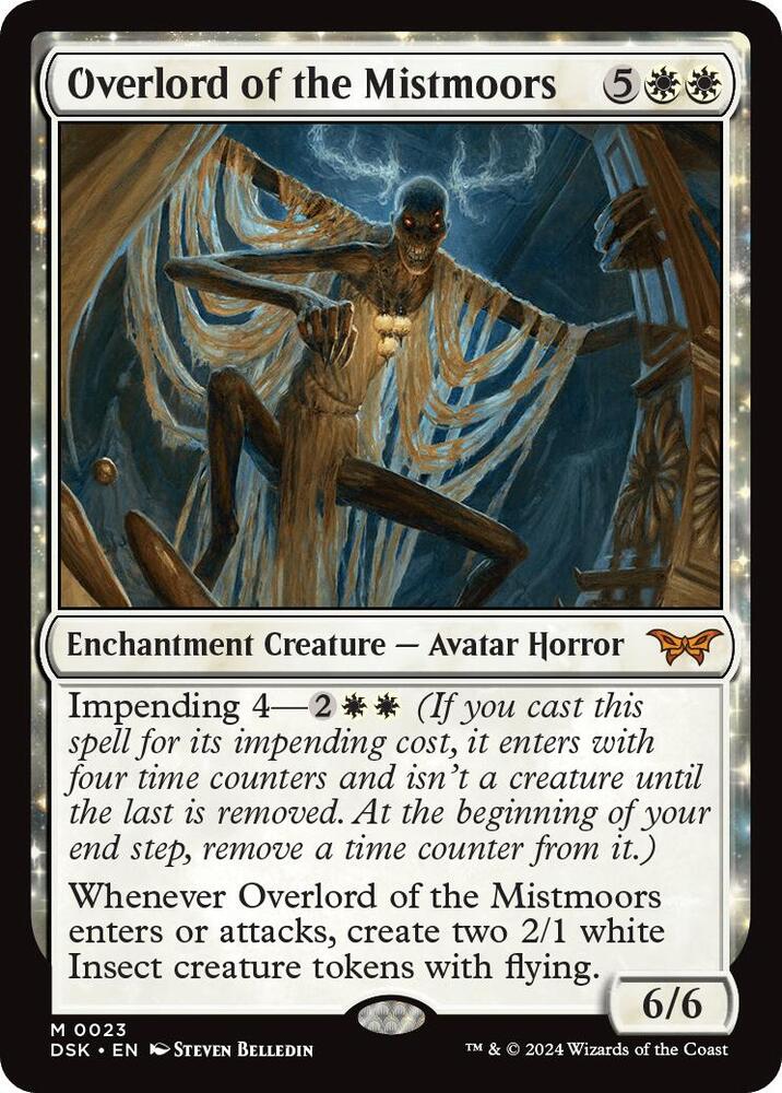 Overlord of the Mistmoors - 23 Duskmourn Mythic Magic - NM/MINT