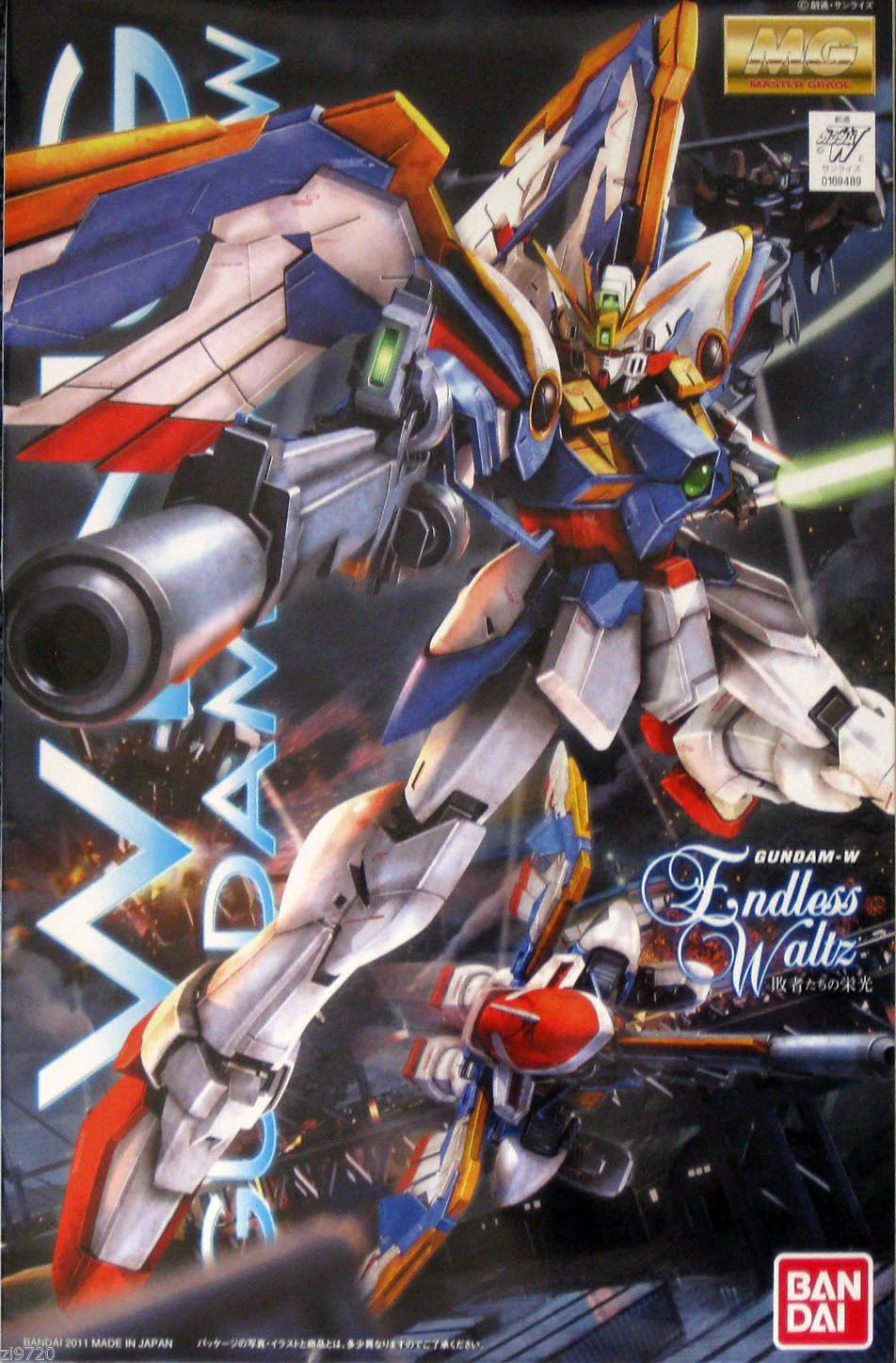 Gunpla Model Kit 1/100 Bandai - MG XXXG-01W Wing Gundam EW Endless Waltz
