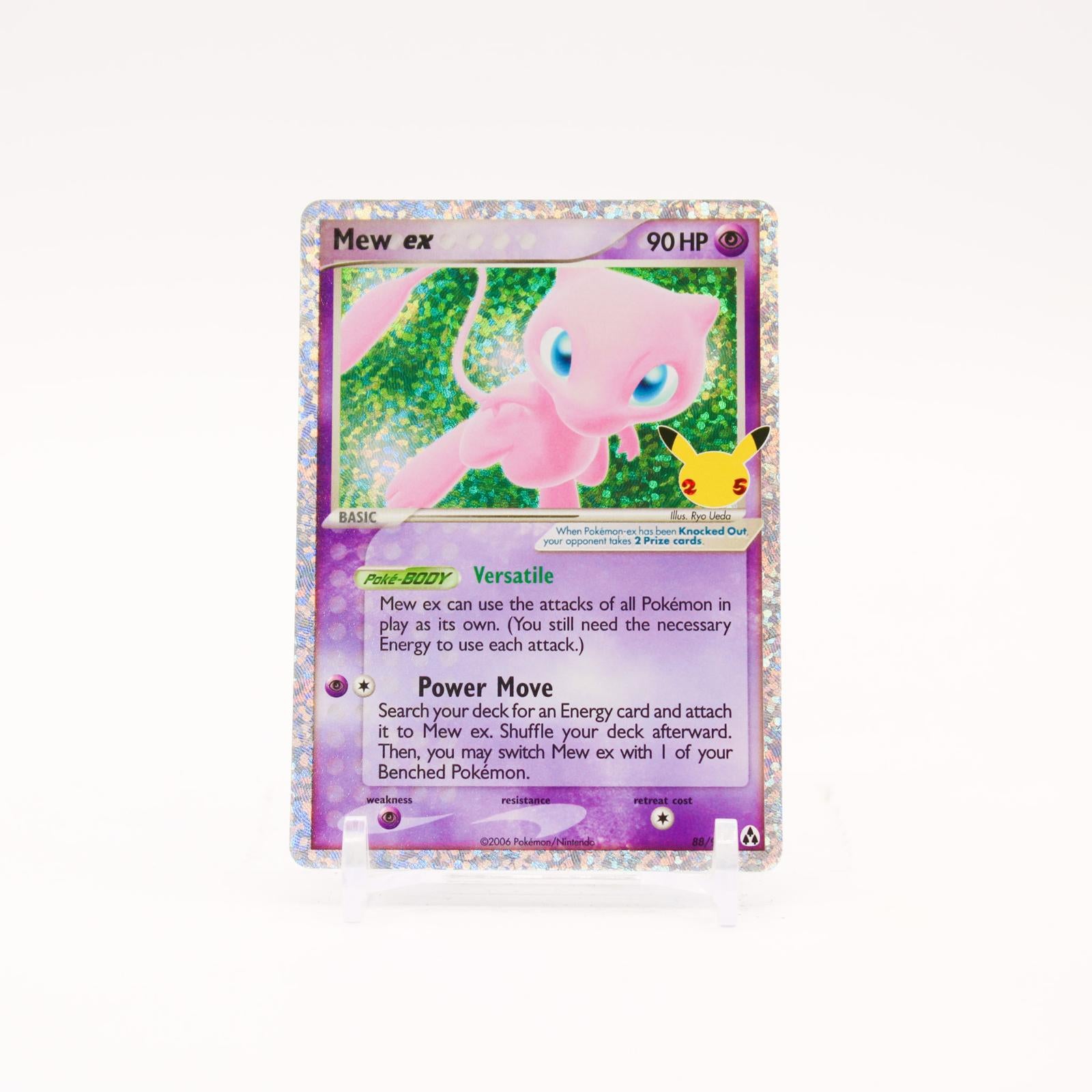 Mew ex - 88/92 Celebrations 25th Classic Collection Ultra Rare Pokemon - NM
