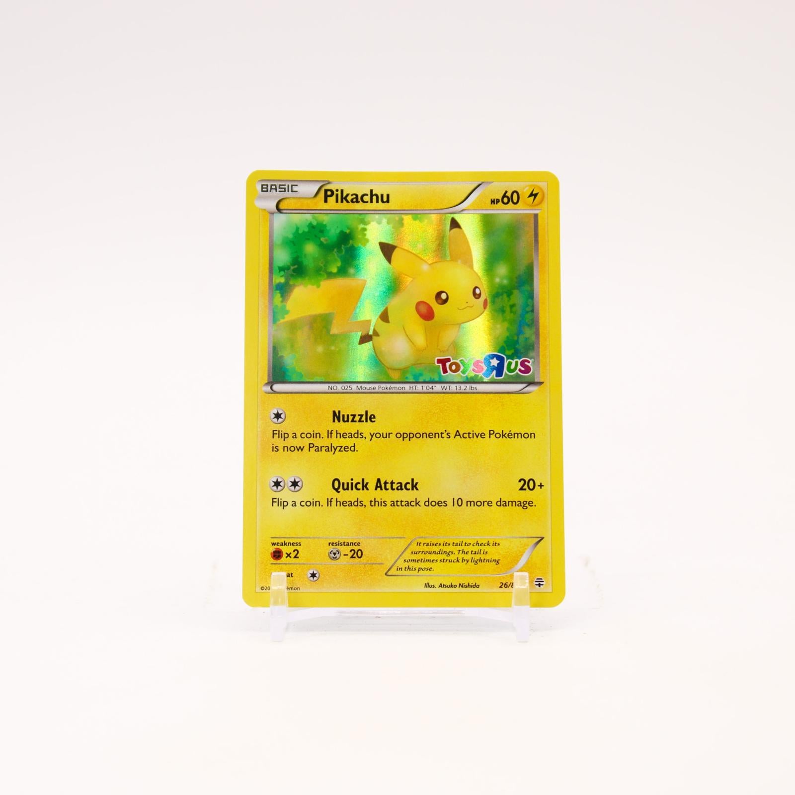 Pikachu - 26/83 Generations Toys R Us Holo Promo Pokemon - NM/LP