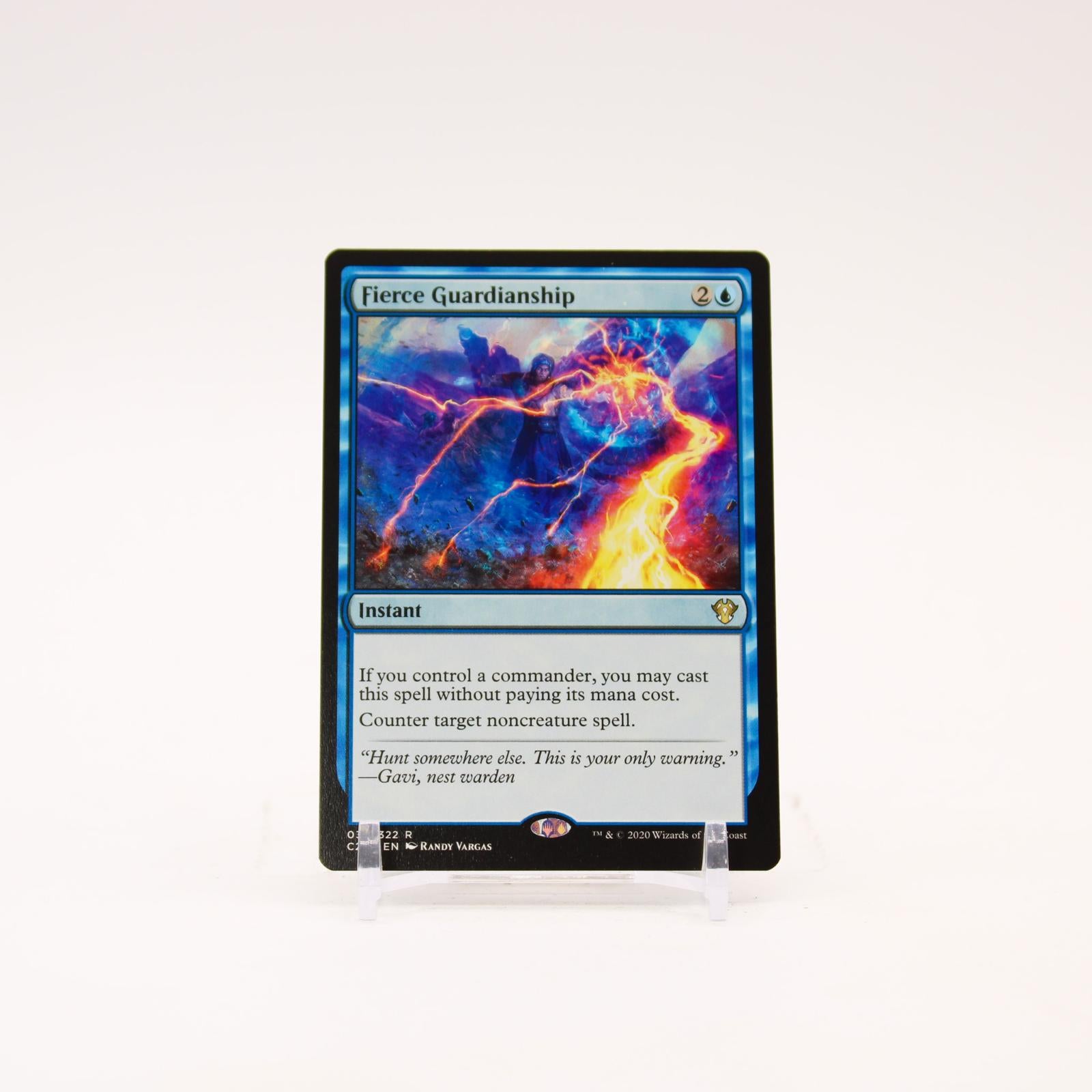 Fierce Guardianship - 35 Commander 2020 Rare Magic - NM