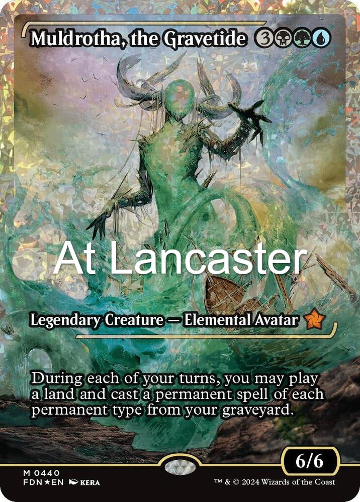 Muldrotha, the Gravetide (Showcase) (Fracture Foil) (Japanese) - 440 Foundations Mythic Magic: The Gathering - NM (Lanc)