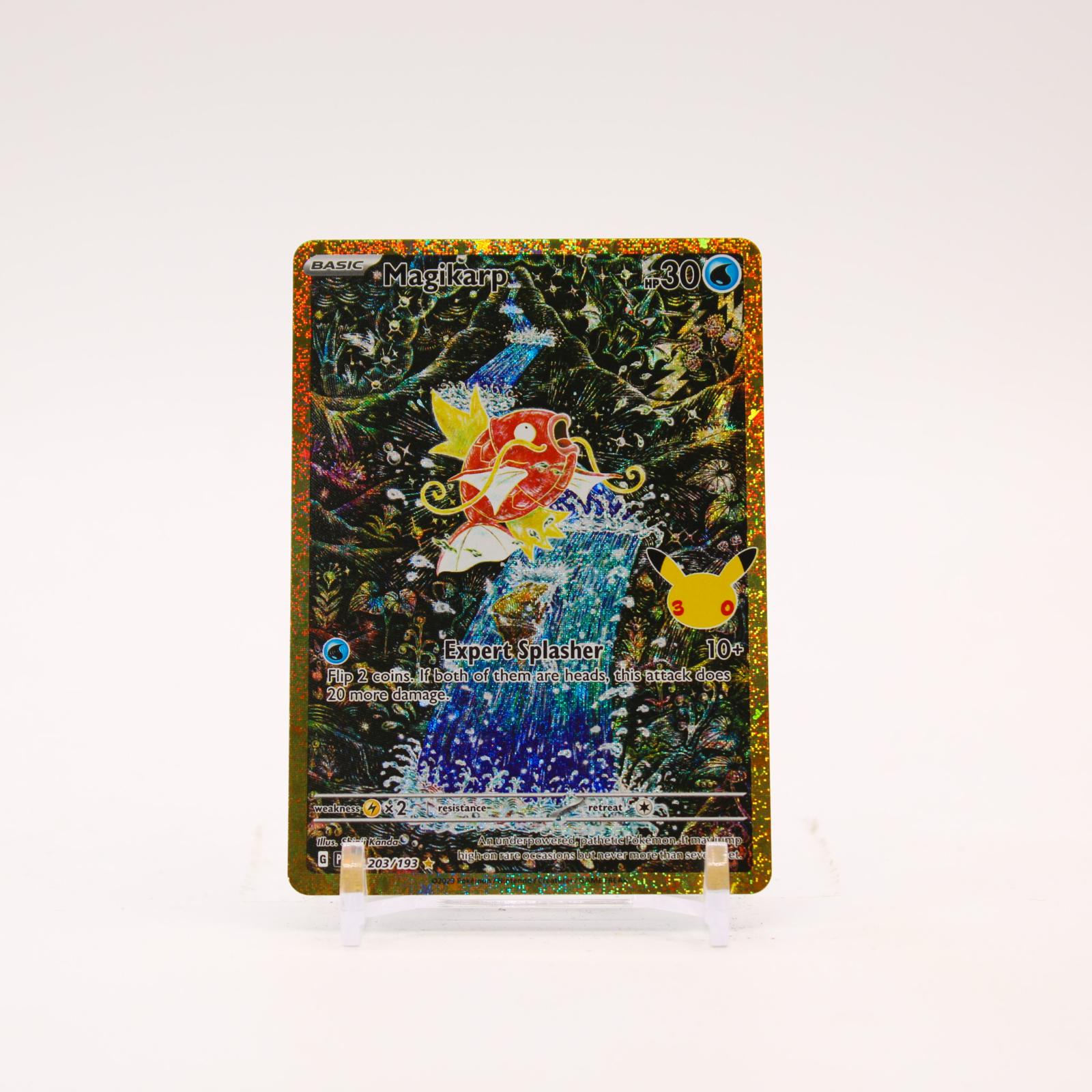 Magikarp - 203/193 30th Celebration Classic Collection Holo Pokemon - NM/MINT