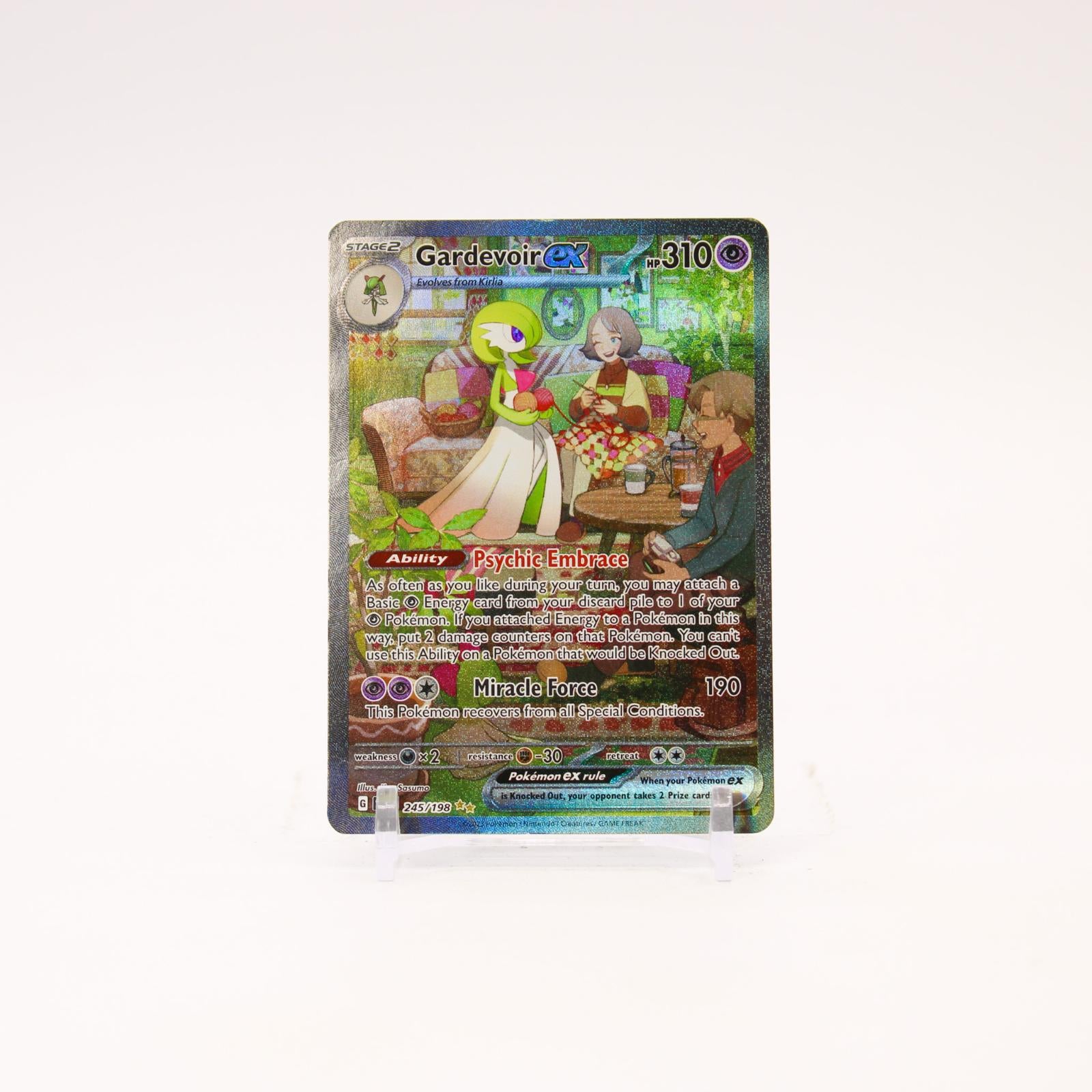 Gardevoir ex - 245/198 Scarlet & Violet Holo Special Illustration Pokemon - HP