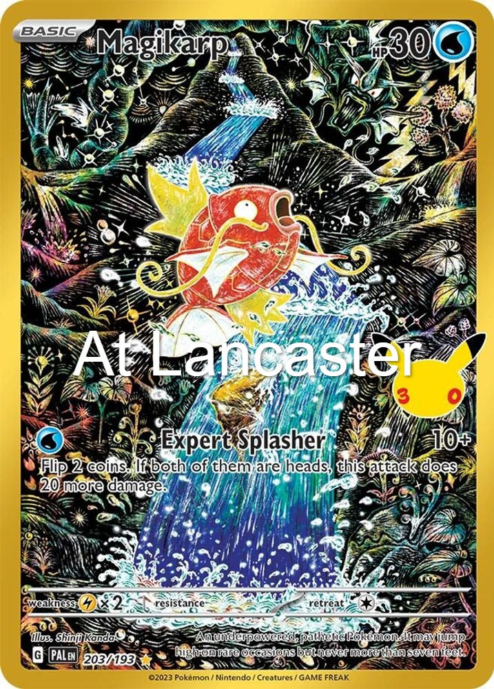 Magikarp - 203/193 ME: 30th Celebration Classic Collection Classic Collection Pokemon - NM (Lanc)