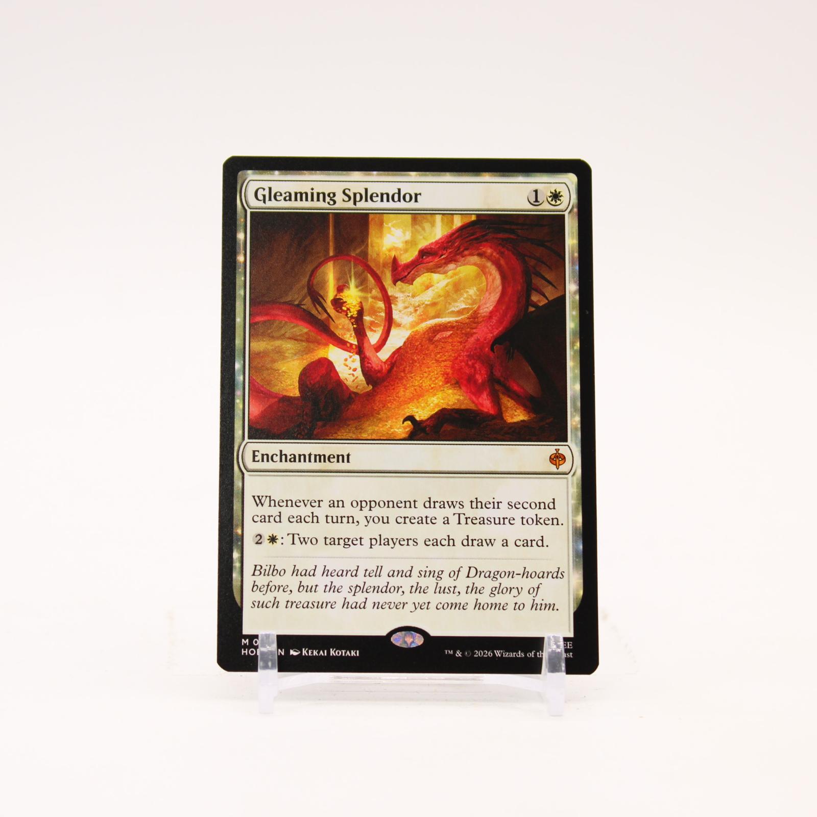 Gleaming Splendor - 15 The Hobbit Mythic Magic: The Gathering - NM