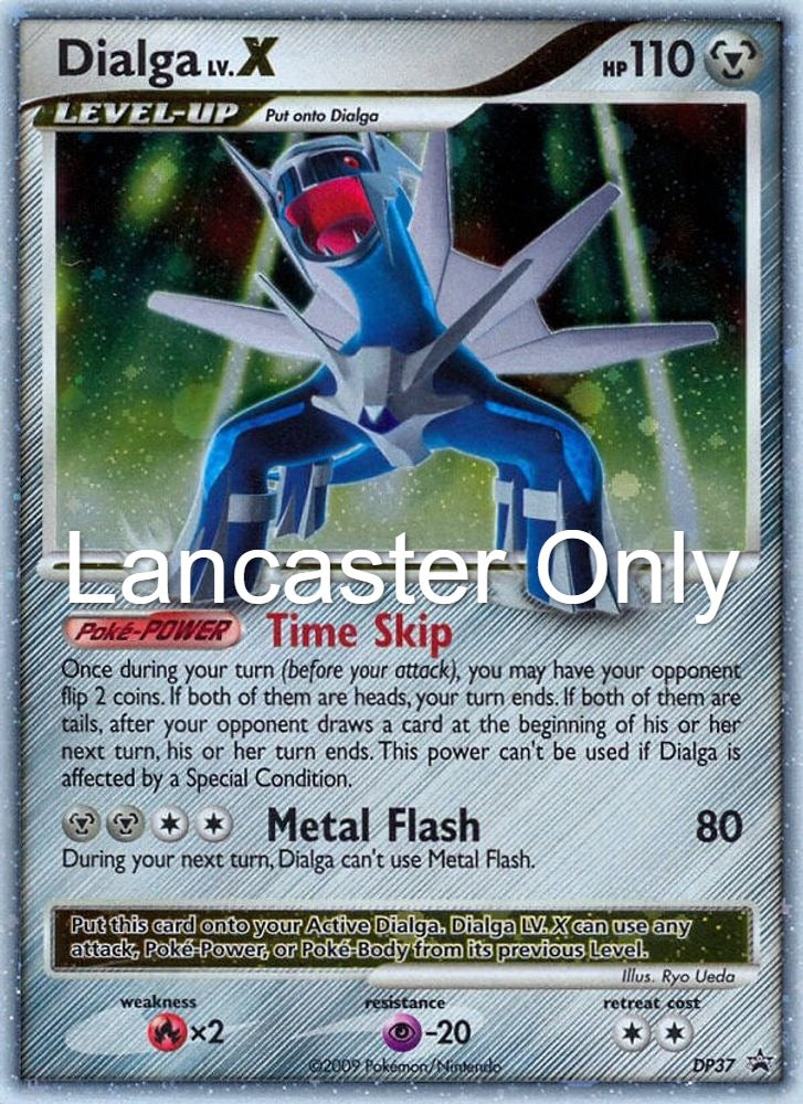Dialga LV.X - DP37 Diamond and Pearl Promos Holo Promo Pokemon - NM (Lanc)
