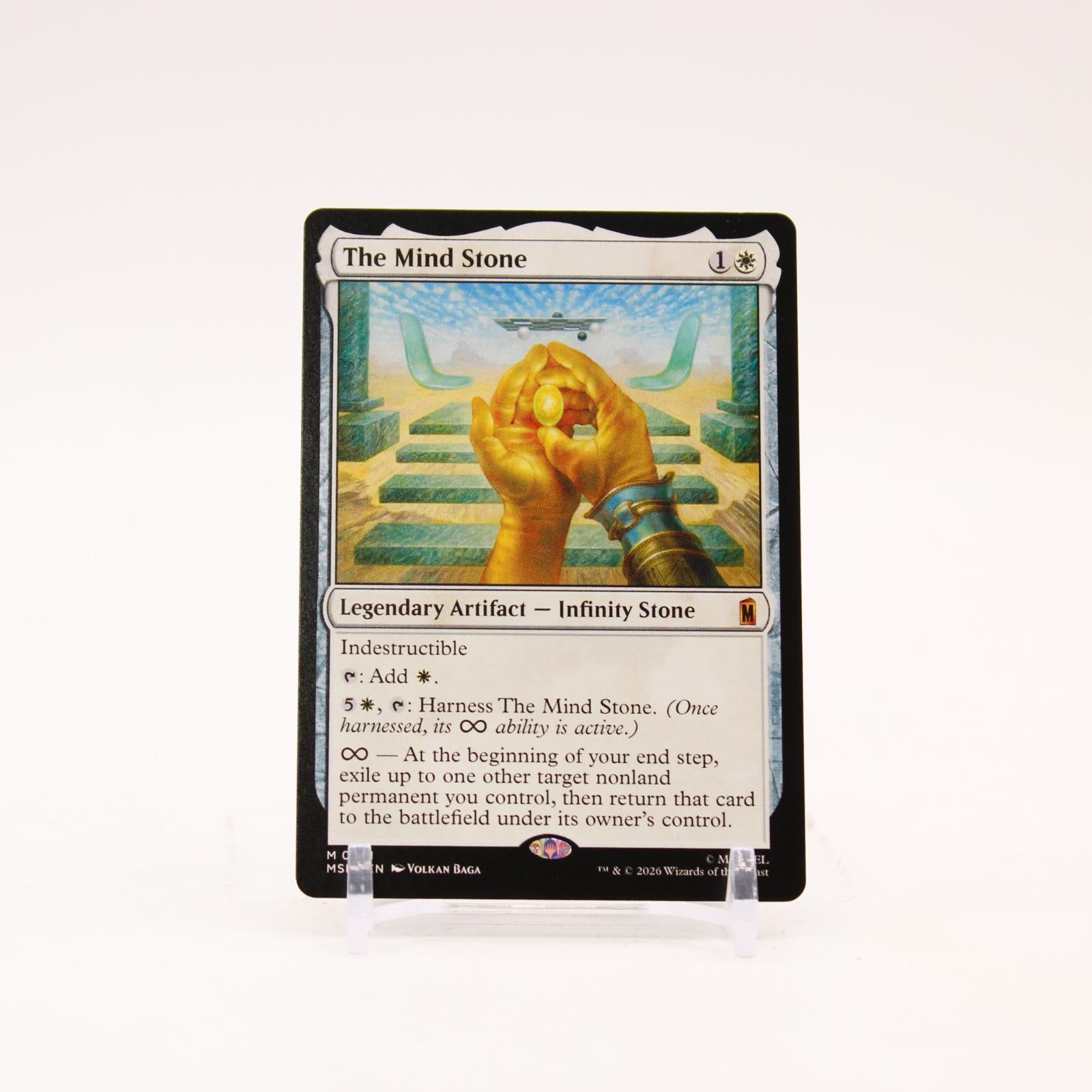 The Mind Stone - 21 Marvel Super Heroes Mythic Magic - NM