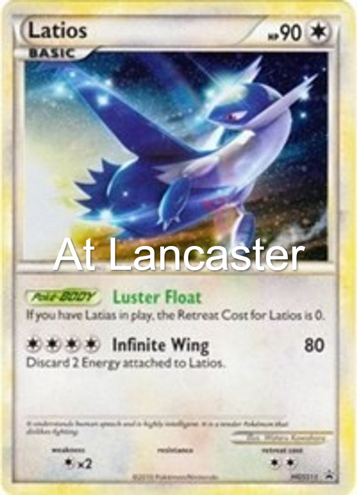 Latios (Cracked Ice Holo) - HGSS11 HGSS Promos Promo Pokemon - LP/MP (Lanc)