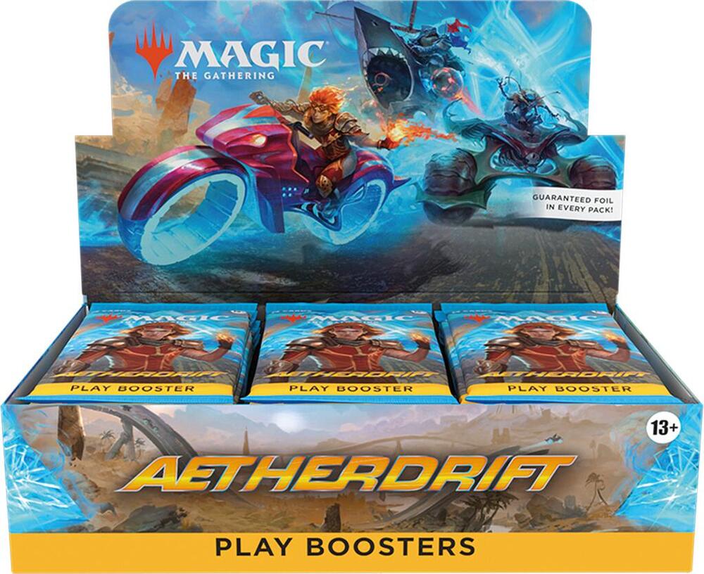 Magic The Gathering Play Booster Box - Aetherdrift (30 Packs)