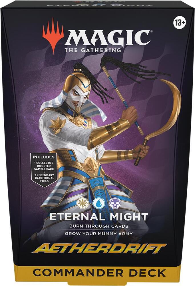Magic The Gathering Commander Deck - Aetherdrift: Eternal Might
