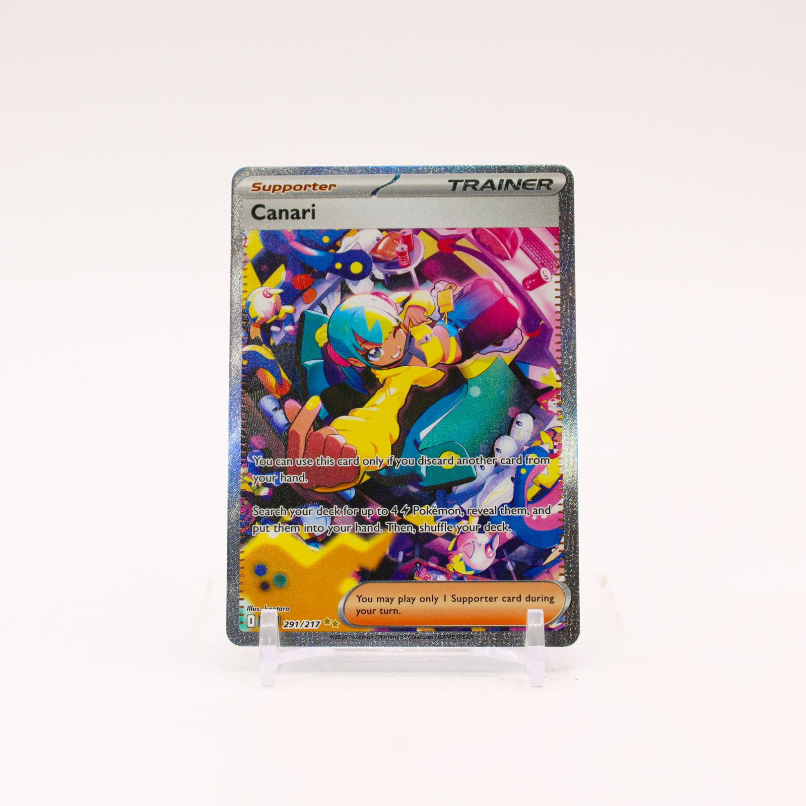 Canari - 291/217 Ascended Heroes Holo Special Illustration Trainer - NM