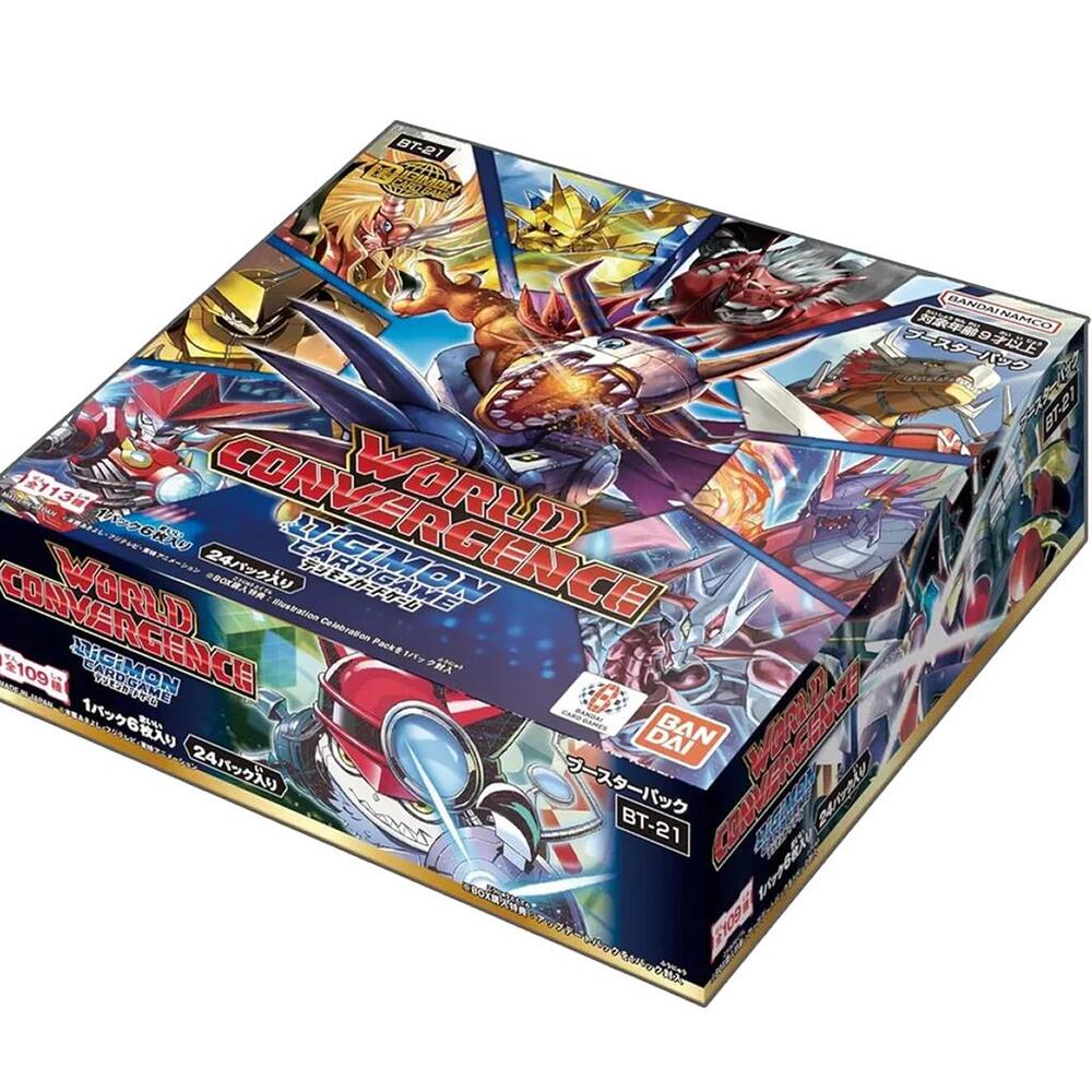 Digimon TCG Booster Box - World Convergence BT21 (24 Packs)