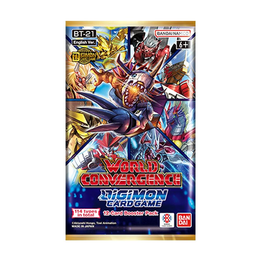 Digimon TCG Booster Pack - World Convergence BT21