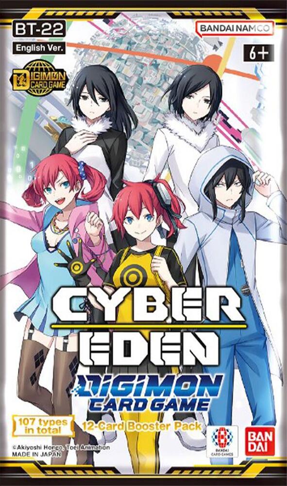 Digimon TCG Booster Pack - Cyber Eden BT22