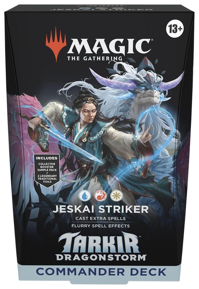 Magic The Gathering Commander Deck - Tarkir: Dragonstorm - Jeskai Striker