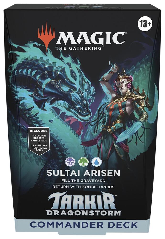 Magic The Gathering Commander Deck - Tarkir: Dragonstorm - Sultai Arisen