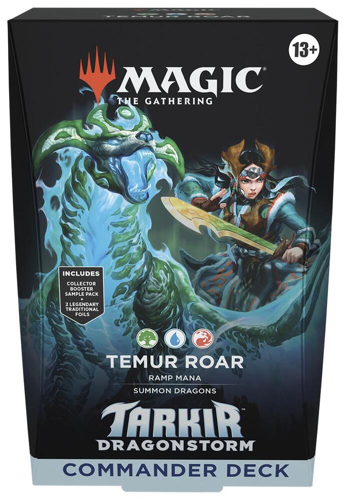 Magic The Gathering Commander Deck - Tarkir: Dragonstorm - Temur Roar