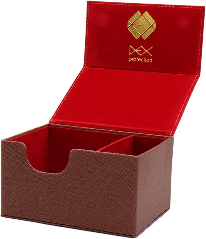 Deck Box - Dex Creation Line Magnetic - Medium: Brown