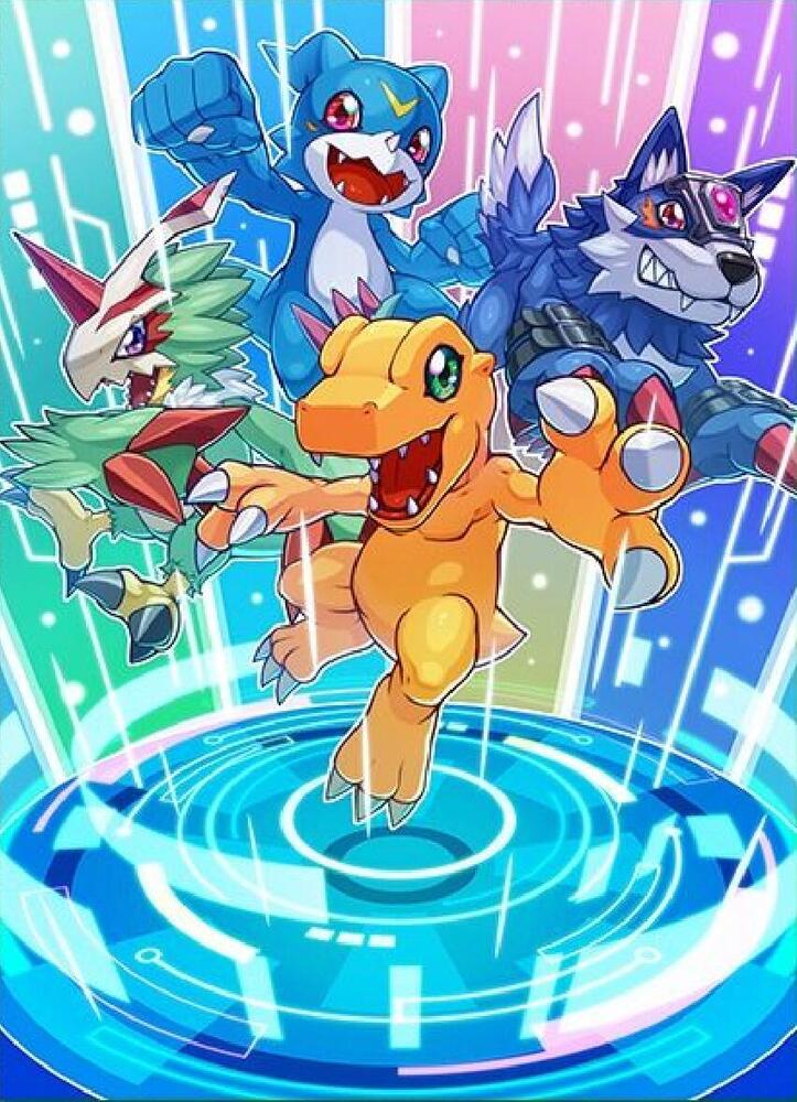 Digimon Card Game Bandai Official Licensed Sleeves - 2025 5th Signs of Digivolution