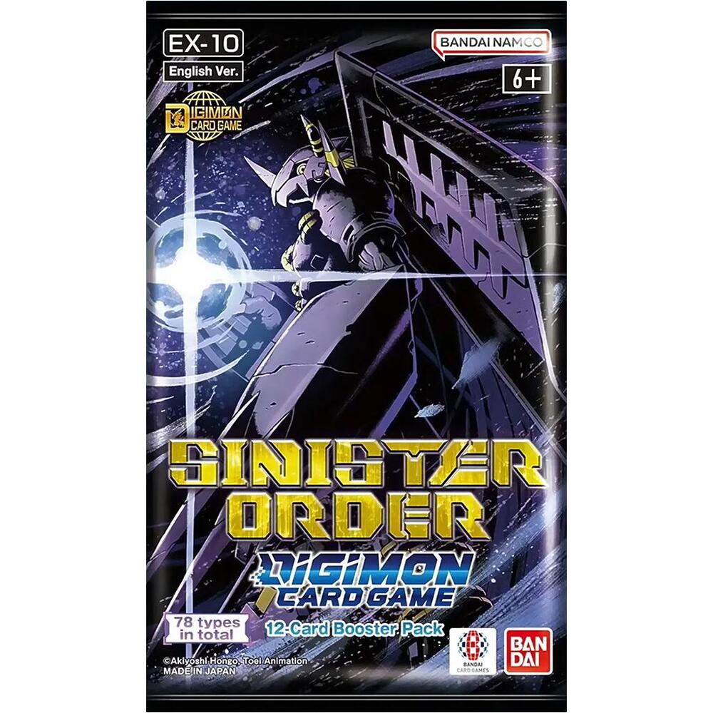 Digimon TCG Booster Pack - Sinister Order EX10