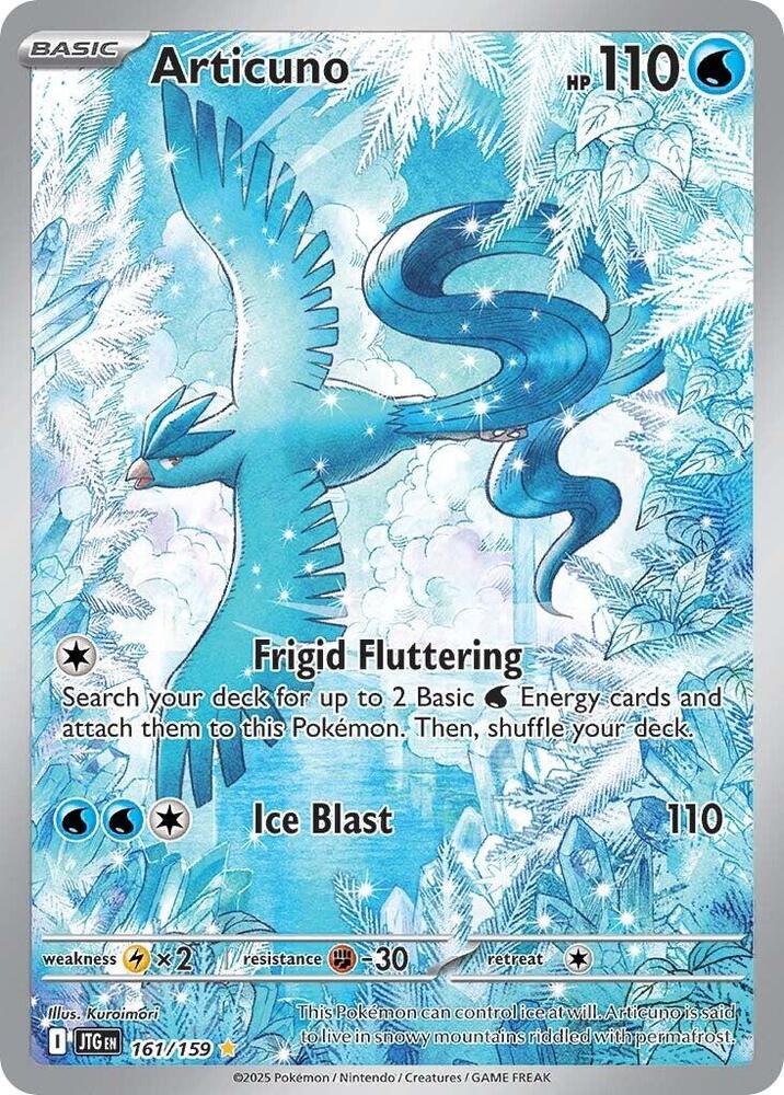Articuno - 161/159 Journey Together Illustration Rare Pokemon - NM/MINT