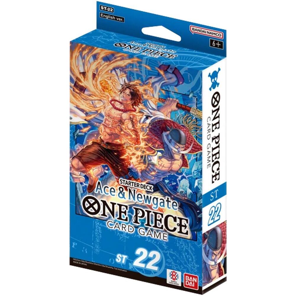 One Piece TCG Starter Deck - Ace & Newgate Blue ST22