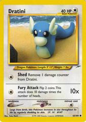 Dratini - 63/105 Neo Destiny Common Unlimited Pokemon - NM