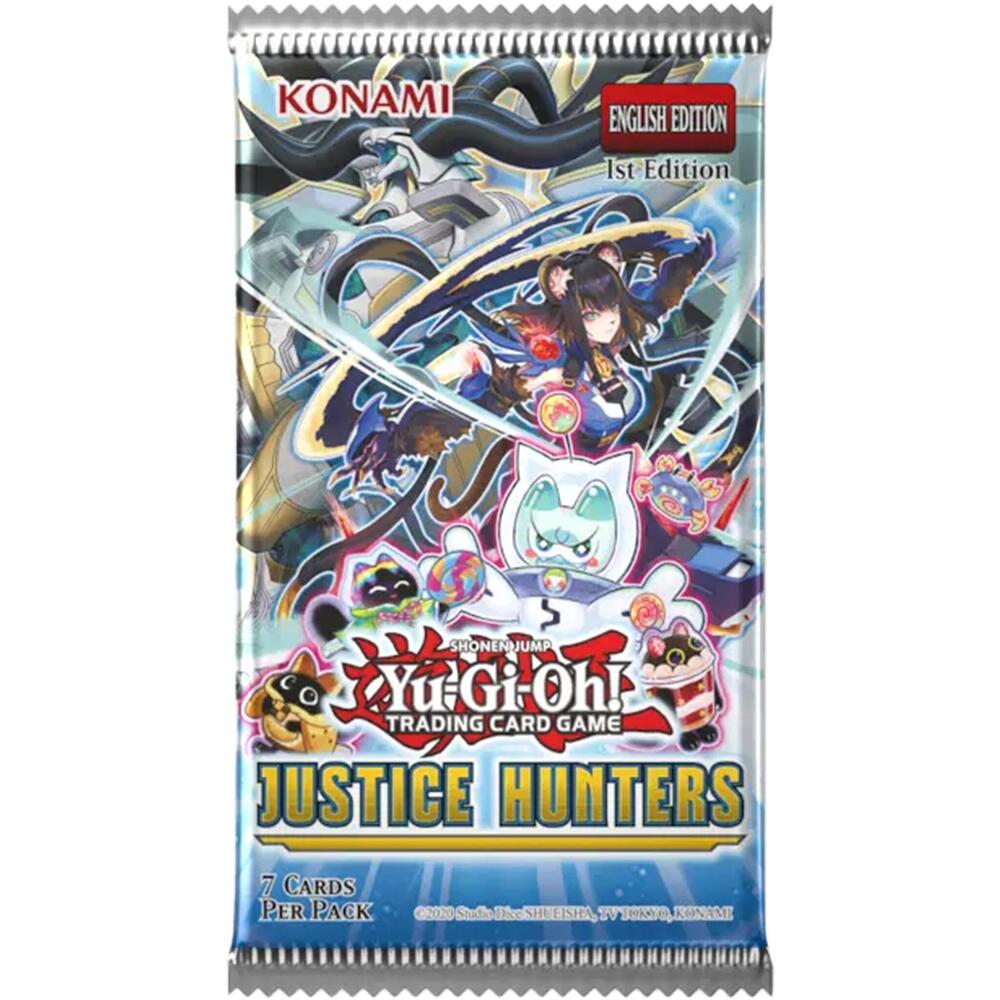 Yugioh TCG Booster Pack - Justice Hunters