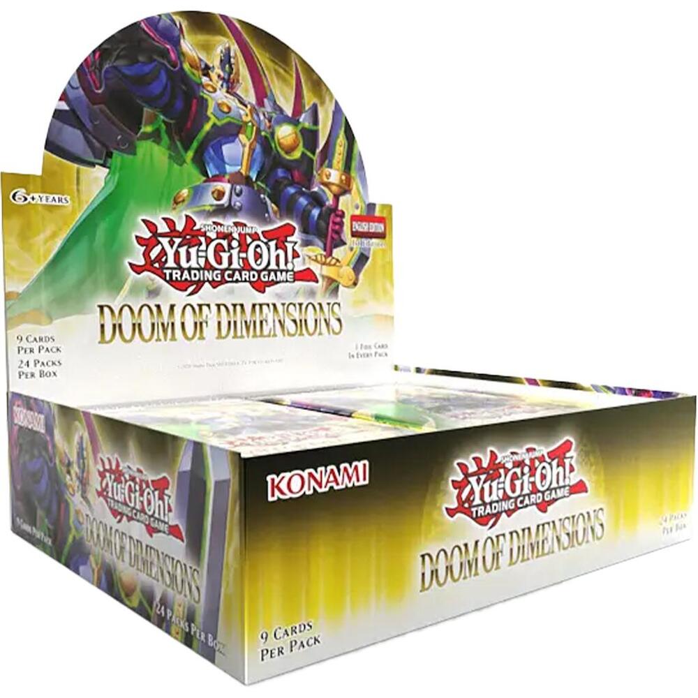 Yugioh TCG Booster Box - Doom of Dimensions 1st Edition (24 Pack)