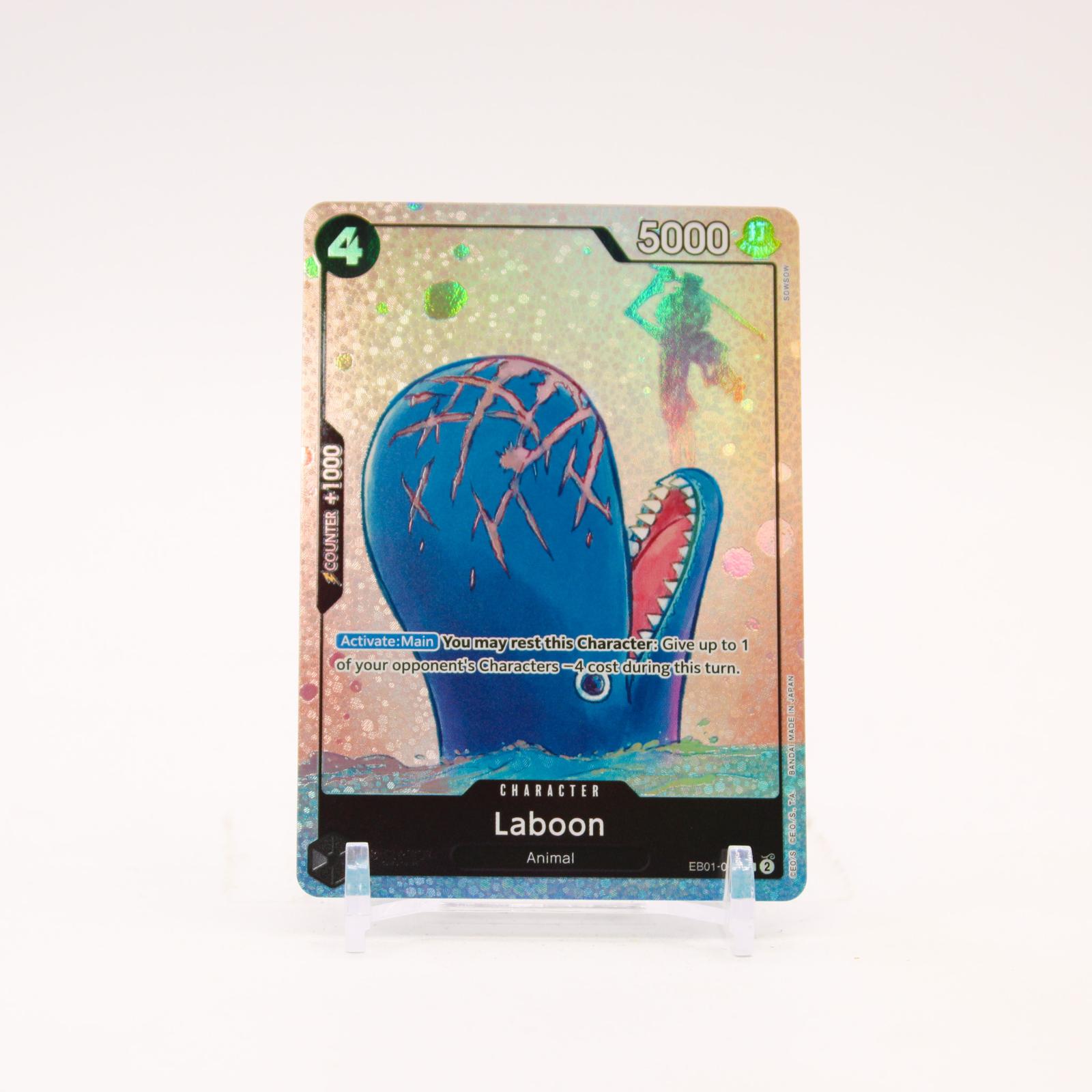 Laboon Alternate Art - EB01-048 Memorial Collection SR One Piece - NM/MINT