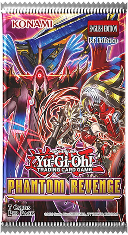 Yugioh TCG Booster Pack - Phantom Revenge 1st Edition