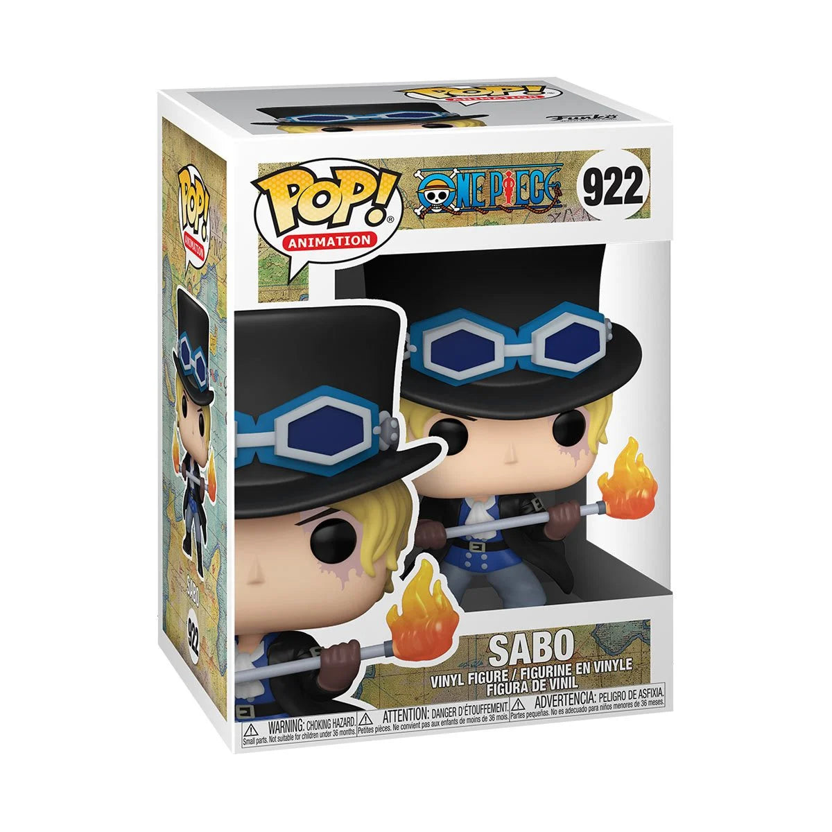 Funko Pop - One Piece Vinyl Figure - Sabo 922