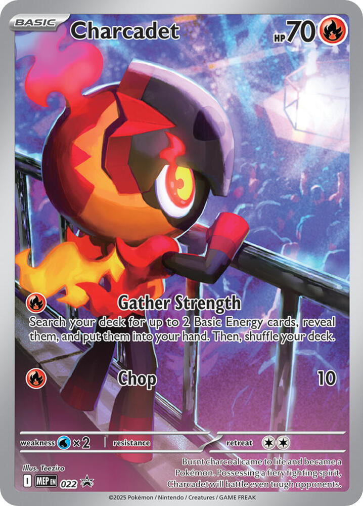 Charcadet - MEP022 Mega Evolution ETB Promo Pokemon - NM/MINT