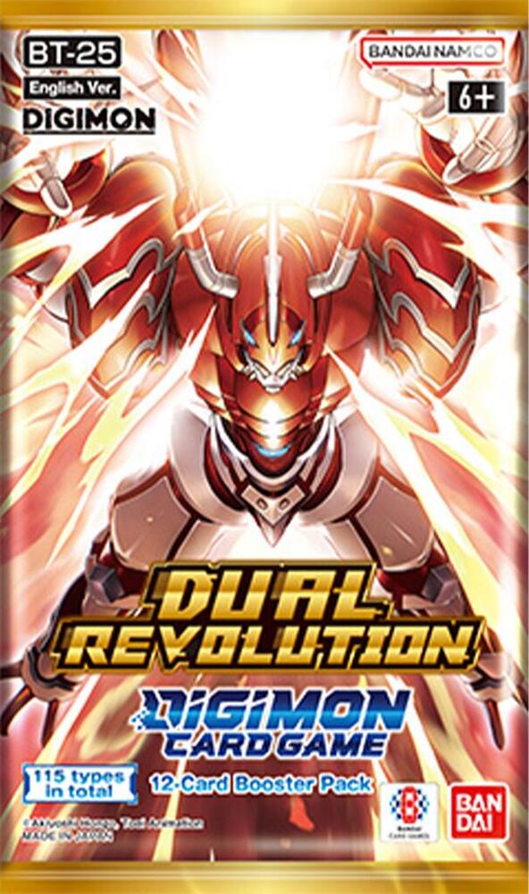 Digimon TCG Booster Pack - Dual Revolution BT25