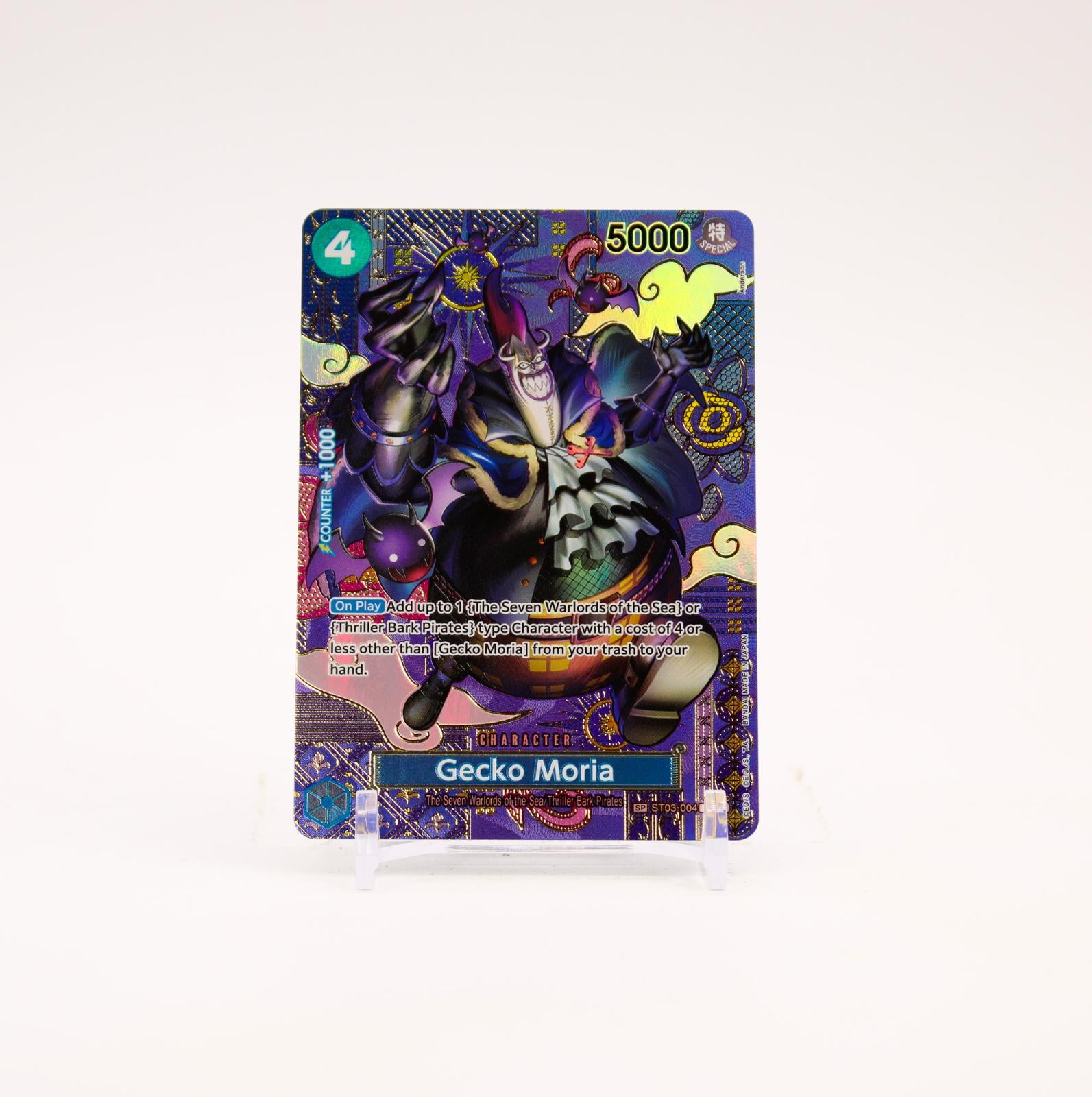 Gecko Moria SP - ST03-004 Two Legends C One Piece - NM