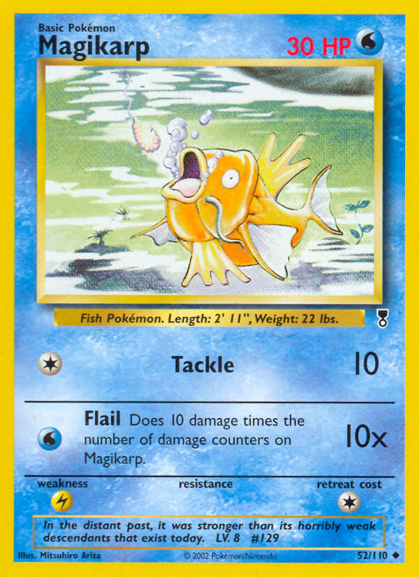 Magikarp - 52/110 Legendary Collection Uncommon Pokemon - NM