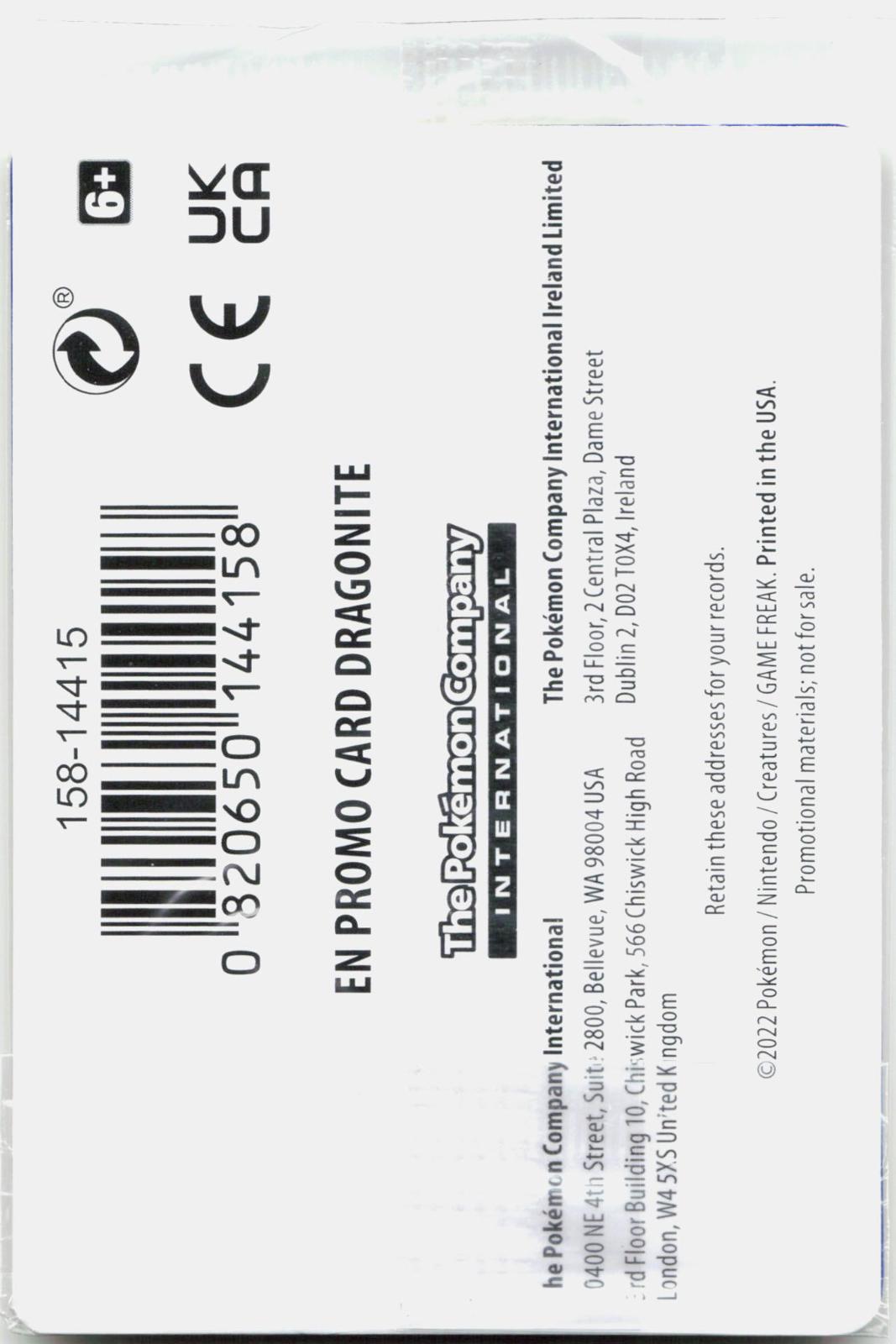 Dragonite - 131/195 SEALED Silver Tempest Gamestop Promo Pokemon - NM/MINT
