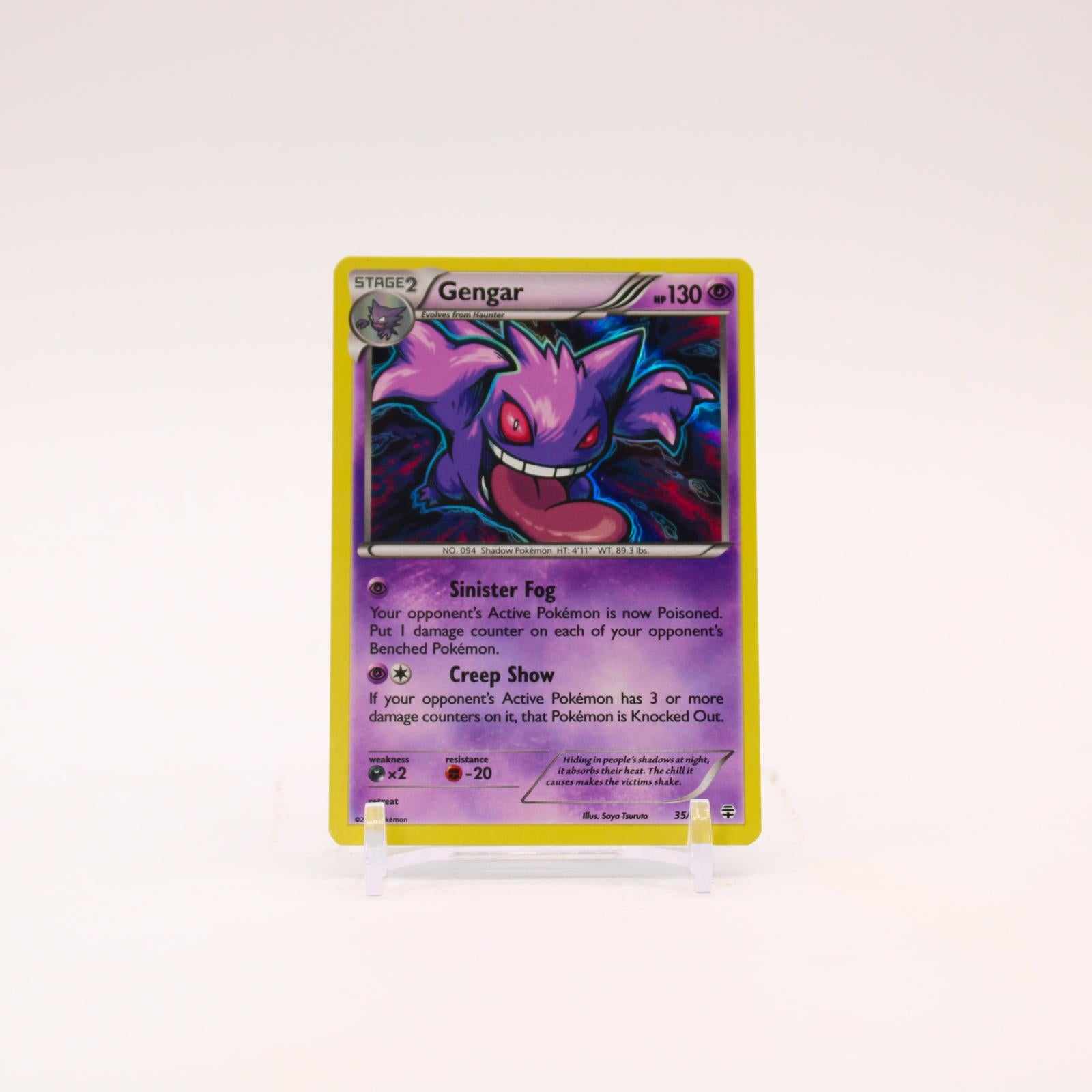 Gengar - 35/83 Generations Holo Rare Pokemon - NM/LP