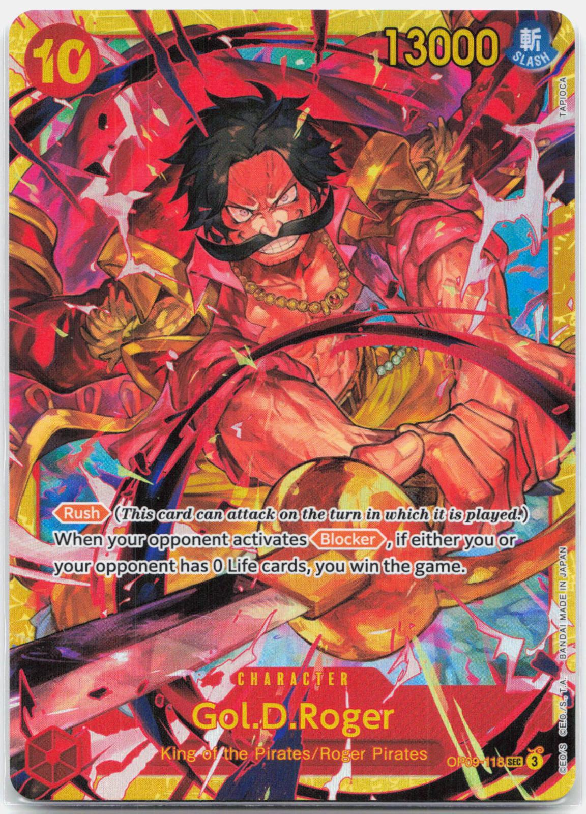 Gol.D.Roger - OP09-118 Emperors in the New World SEC One Piece - NM