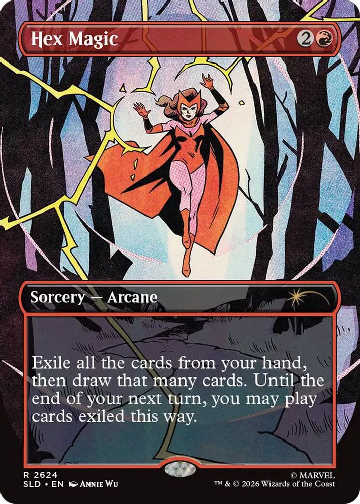 Hex Magic - 2624 Secret Lair Drop Series Rare Magic: The Gathering - NM (Lanc)