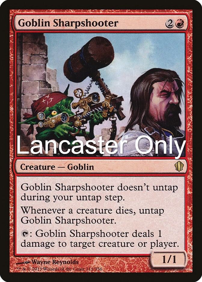 Goblin Sharpshooter - 111 Commander 2013 Rare Magic: The Gathering - NM (Lanc)