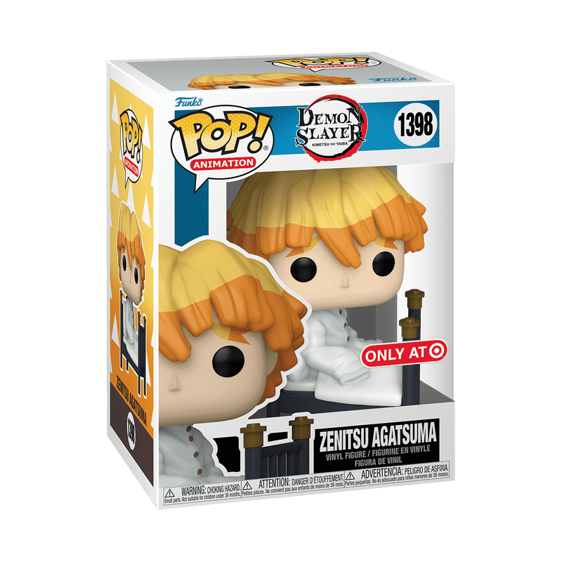 Funko POP - Demon Slayer Vinyl Figure - Zenitsu Agatsuma in Bed 1398 Target