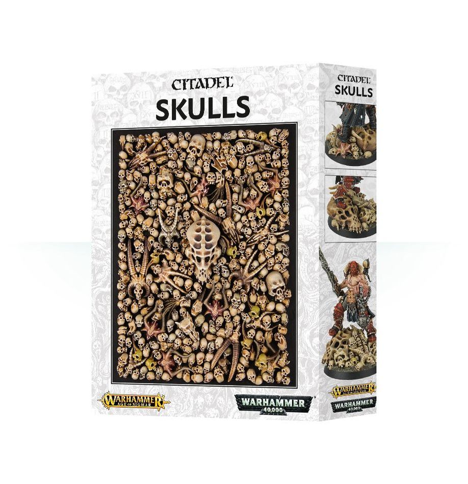 Warhammer - Games Workshop Citadel - Skulls