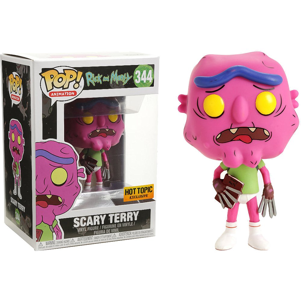 Funko Pop - Rick & Morty Vinyl Figure - Scary Terry 344 HT Exc