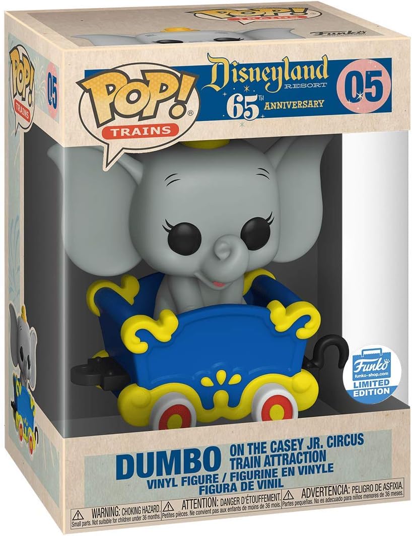 Funko Pop - Disney Vinyl Figure - Dumbo On Casey Jr Circus Train 05 Exclusive